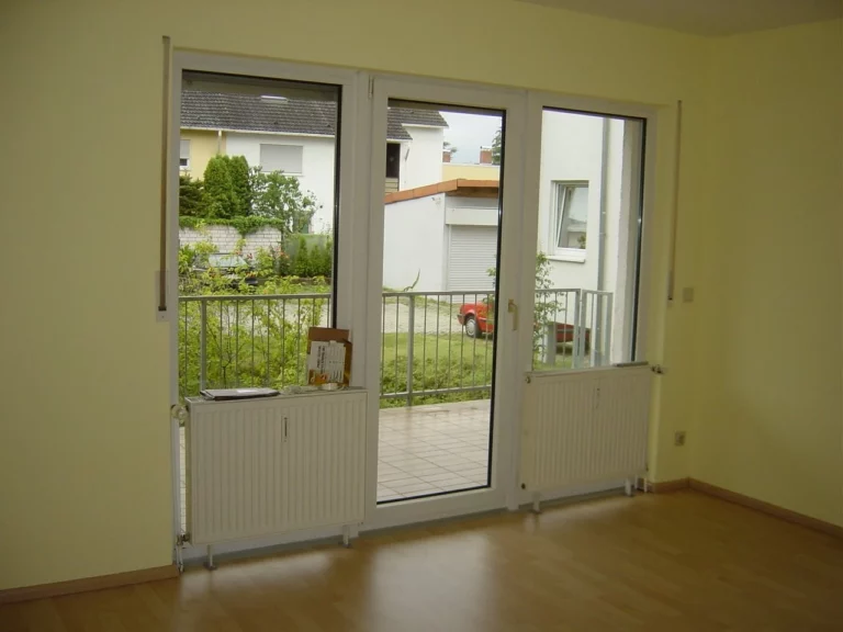 Blick auf den Balkon